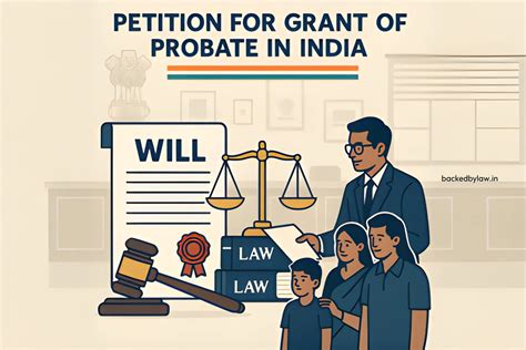 Petition for Grant of Probate in India | Format & FAQs | Backed By Law