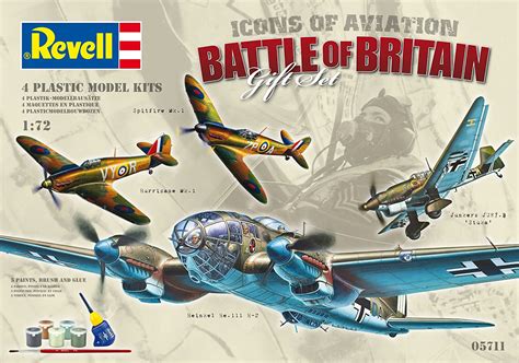 Buy Revell Assembly Model Kit - Battle of Britain Gift Set - Icons of ...
