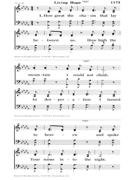 Image result for Living Hope Lyrics Tutorial