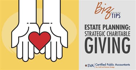 Estate Planning: Strategic Charitable Giving | SVA