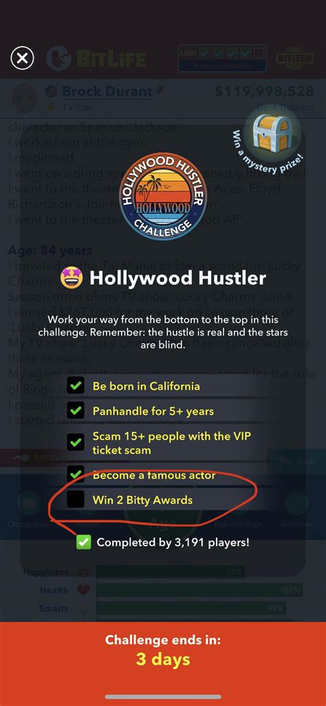 Hollywood Hustler? : r/BitLifeApp
