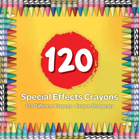 120 Crayola Crayons Colors