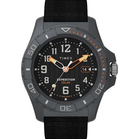 Timex Men Black Plastic Round Dial with Plastic Strap Analog Watch