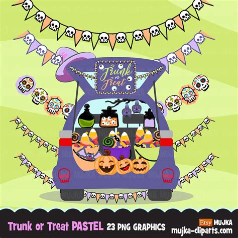 Trunk Or Treat Clipart
