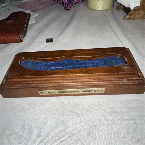 Case Double X Bicentennial Knife Number 1703 1776 To 1976 Stag Handles ...