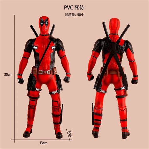 Deadpool Action Figure – 30 cm Marvel Superhero Collectible – Drakon ...