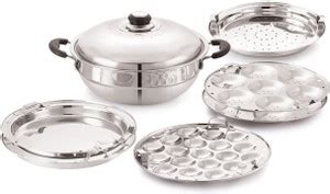 ANJALI Fiesta Pro Multi Kadai 7 in 1: Patra, Momos, Mini Idlis,Dhokla ...
