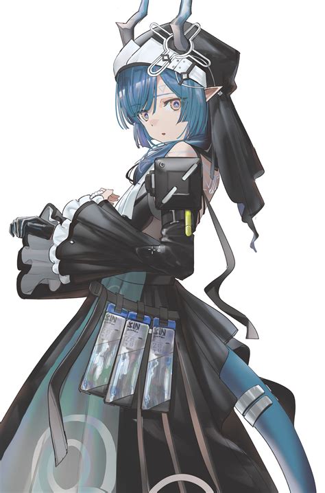 xaihi (arknights and 1 more) drawn by yamamura_saki | Danbooru