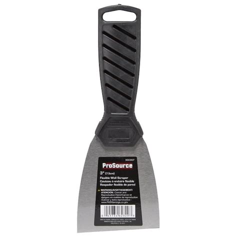 Prosource Wall Scraper, 3 in W Blade, Full Tang Blade, HCS Blade ...