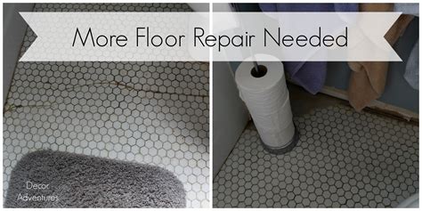 Uncovering a Hex Tile Floor Before + After » Decor Adventures