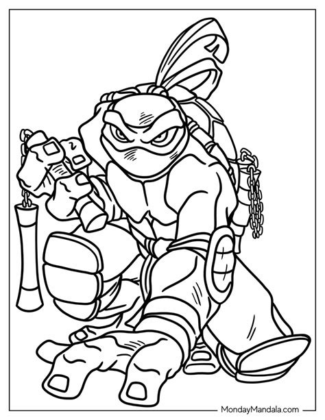30 Ninja Turtles Coloring Pages (Free PDF Printables)