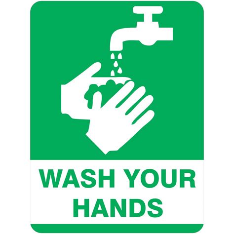 Free Wash Your Hands Signs Printable