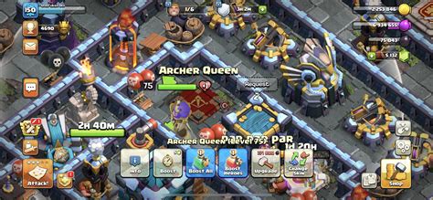 FINALLY! After about 3-4 months I have maxed my queen (max level for ...