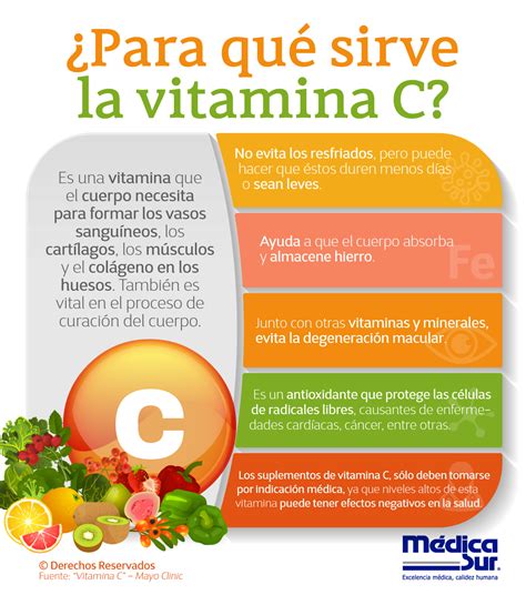 Vitamina C Para Que Sirve