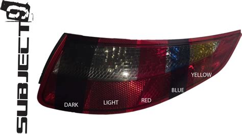 Buy Subject 9 - Fits: Lancer Pre-Cut Vinyl Overlay Taillight Plus Tint ...
