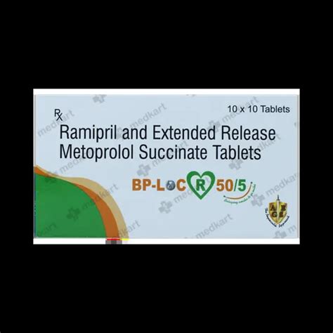BPLOC R 50/5MG TABLET 10'S Price, Uses, Side Effects & Substitutes ...