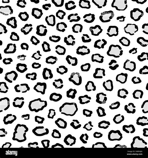 Snow Leopard Print Pattern
