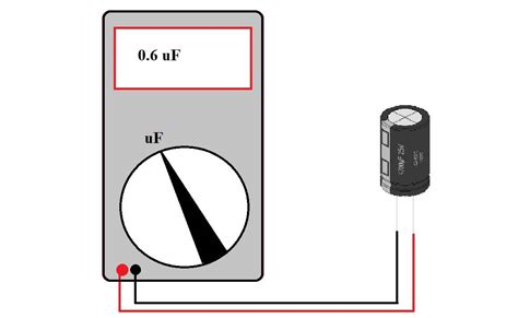 Image result for Testing Capacitor with Multimeter