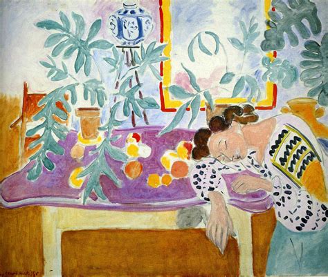 Still Life with sleeper - Henri Matisse - WikiArt.org - encyclopedia of ...