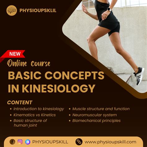 Online course “Basic Concepts in Kinesiology” - PhysioUpskill