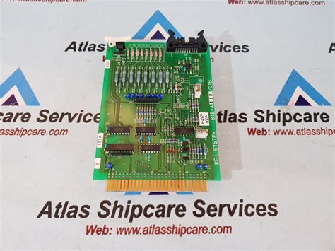 Kei System BTB-A112/01B Pcb Board – Atlas Shipcare Services