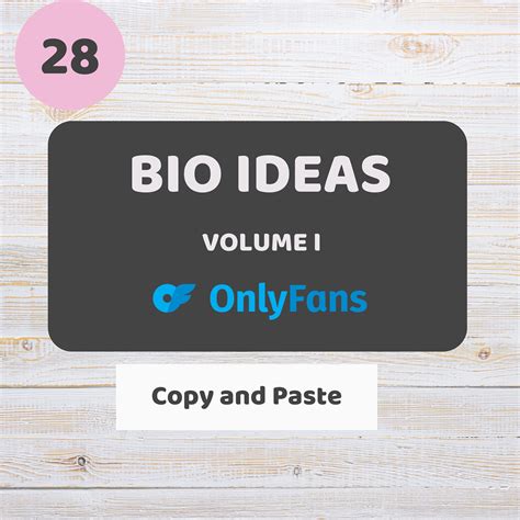 Onlyfans Bio Onlyfans Bio Templates and Examples Onlyfans Biography Profitable Bios for Adult ...