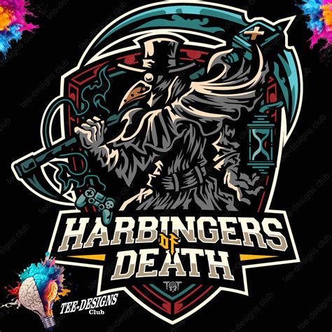 Harbingers of death 00001 graphic design – t-shirt designs club