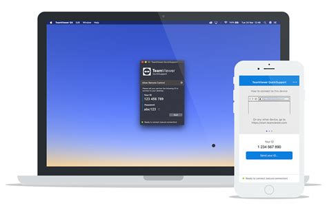 TeamViewer QuickSupport App 的图像结果