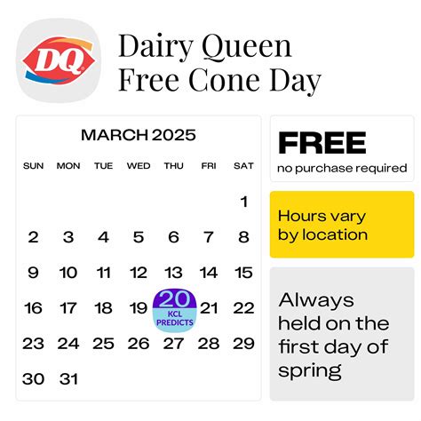 Free Cone Day at Dairy Queen: How to Get a Free Cone on March 20, 2025 ...