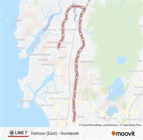LINE 7 Route: Schedules, Stops & Maps - Dahanukarwadi (Updated)