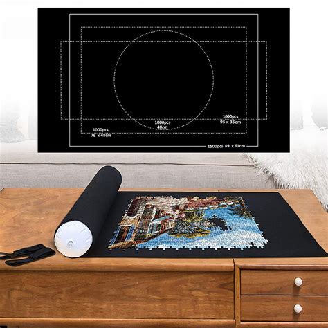 Puzzle Roll Up Mat Puzzle Board Keeper Puzzle Storage for Up to 1500 ...