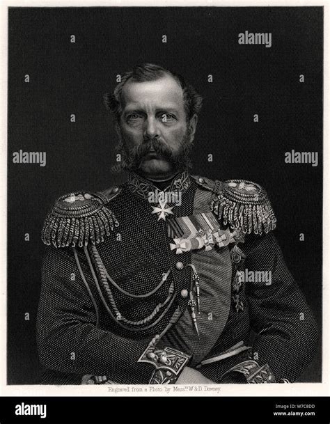 Alexander II, Tsar of Russia, 19th century. Artist: Unknown Stock Photo ...
