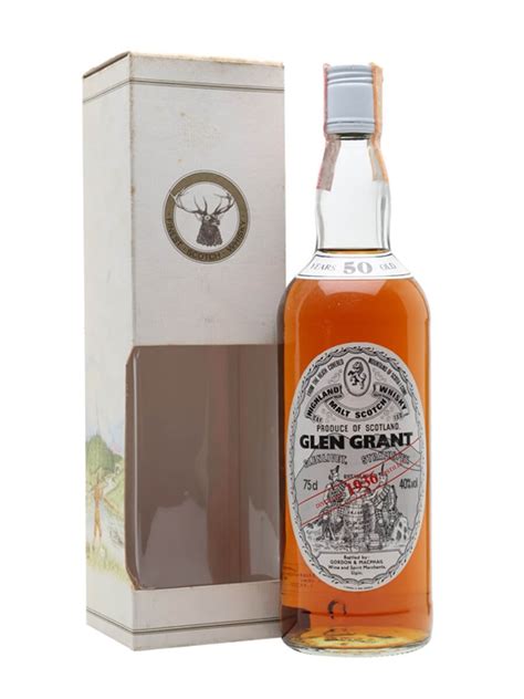 Glen Grant 1936 / 50 Year Old / Gordon & MacPhail Speyside Whisky ...