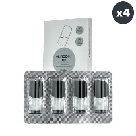 Vladdin Re Replacement Pods – 4 Pcs [INDIA] – vape billiorsonn