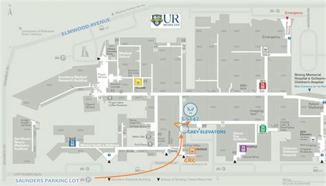 Directions from Saunders Research Building/School of Nursing ...
