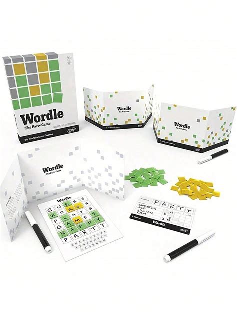 Wordle The Party Game For 2-4 Players Wordle Board Game Tool For Ages ...