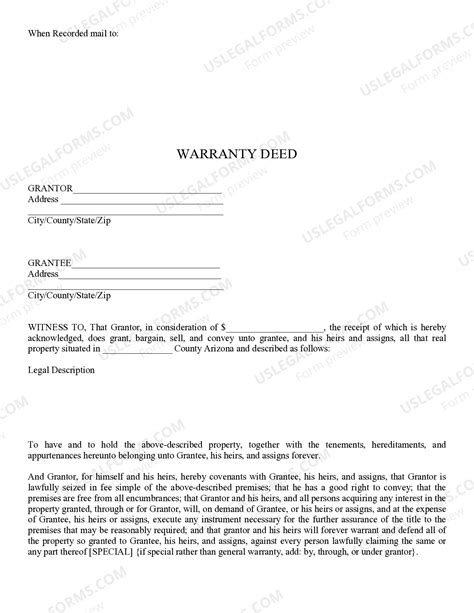 Warranty Deed Form Georgia | US Legal Forms