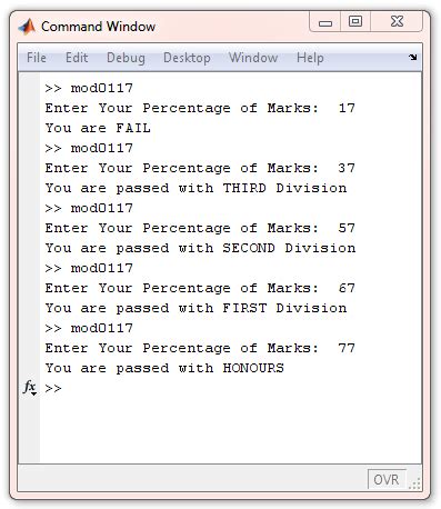 Image result for If Else MATLAB