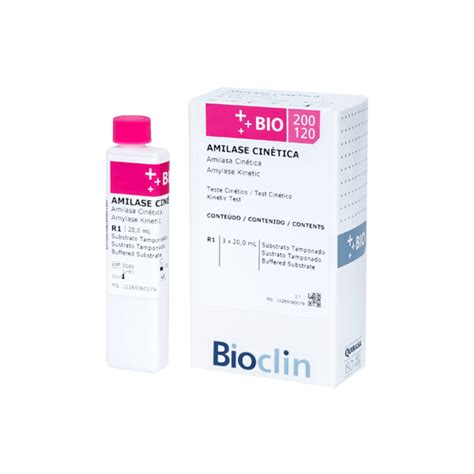 Amilase Cinética (BIO 120/200 – 60 ML) – K046-1.1 Marca Bioclin ...