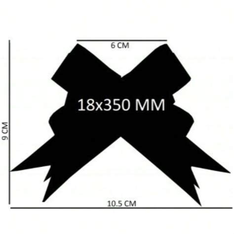 Easy Magic Smooth Bow MEDIUM (Pack Of 100 Units) 18x350mm - Choose ...