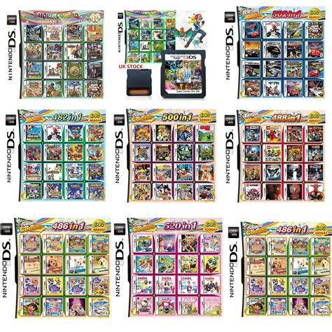 Carte de jeu DS 3DS NDSi DSi NDS NDSL NEW Lite, Collection Pokemon 280 ...