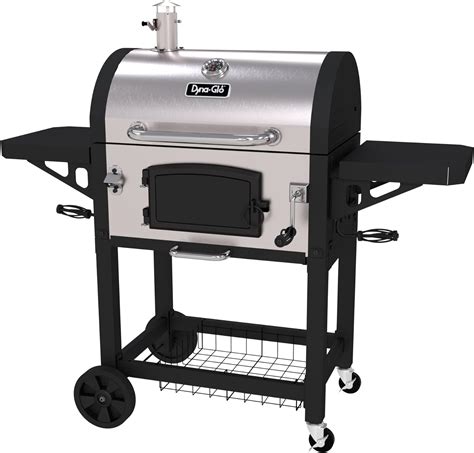 Buy Dyna-Glo DGN486SNC-D Heavy Duty Stainless Charcoal Grill, Large ...