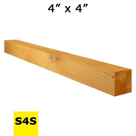 4x4 Engineered Timber – Western Red Cedar S4S | Cedar Post