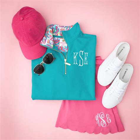 Personalized Quarter Zip Sweatshirt