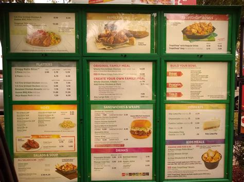 Pollo Tropical Printable Menu - Printable Free Templates