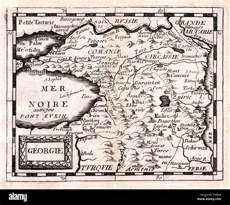 Old map of baku hi-res stock photography and images - Alamy