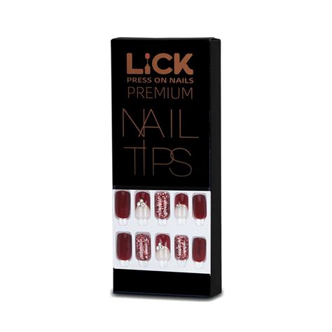 Reusable French Manicure Acrylic Press on Nails Extension | Sugatra