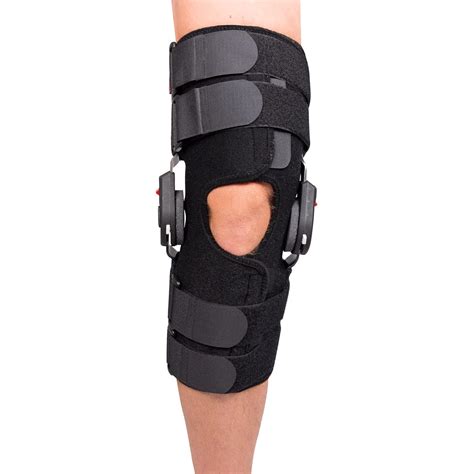 Amazon.com: Ezy Wrap Rally ROM Hinged Knee Brace –Adjustable Flexion & Extension Knee Braces for ...