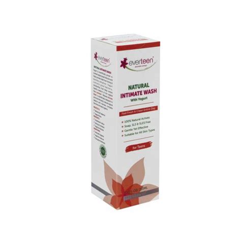 Everteen Natural Intimate Wash with Yogurt for Teens 210 ml
