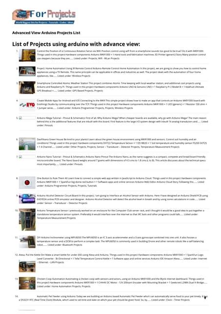 Image result for Advanced Project in Arduino